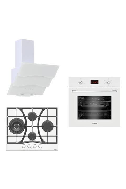 Ferre White Grand Ankastre Set  3'lü