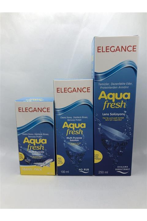 Elegance Lens Solüsyonu 1 Adet 60ml 1 Adet 100ml 1 Adet 250ml