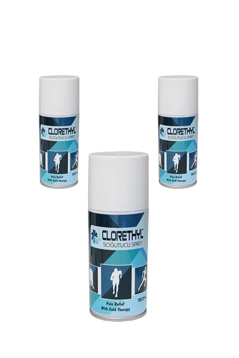 Clorethyl 150 Ml Soğutucu Sprey - 3 Adet