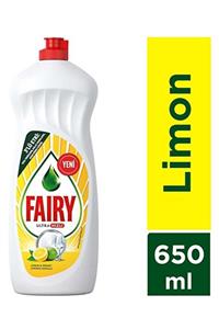 Fairy 650 Ml Sıvı Bulaşık Deterjanı Limon Bulaşık Makinesi Deterjanı