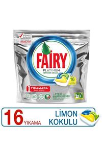 Fairy Platinum Limon Kokulu Bulaşık Makinesi Deterjanı Kapsülü