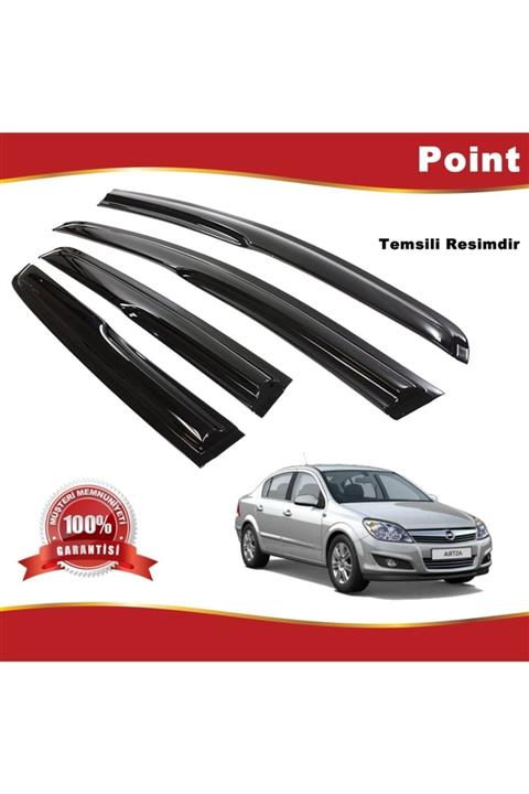 Point Opel Astra H Mügen Cam Rüzgarlığı Sedan 2008-2017 Arası 4 Lü Takım