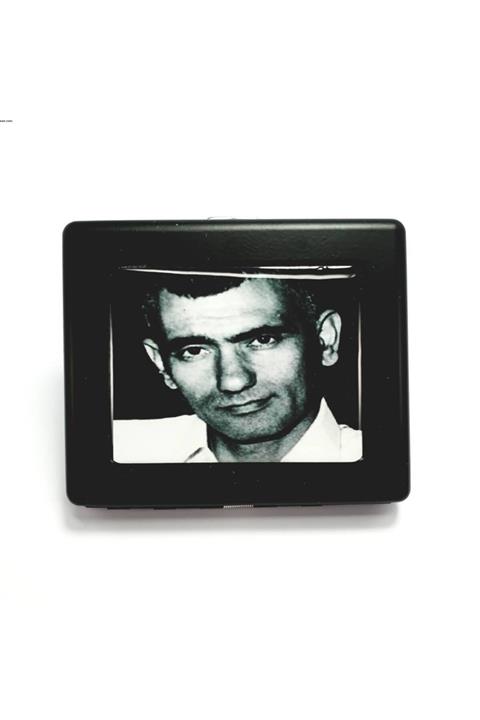 DEGRADE Yılmaz Güney 2 Figürlü Metal Sigara Tabakası Kutusu