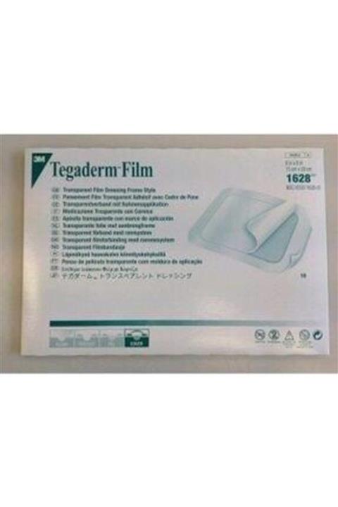 3M (5adet) Tegaderm 1628 Su Geçirmez Film Yara Örtüsü 15cmx20cm Şeffaf Pu Dövme Bandı