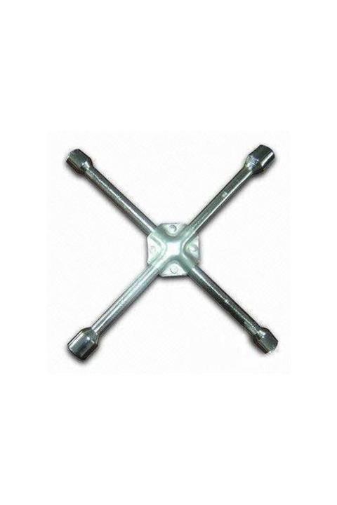 BSR Lastik Market Istavroz Tipi (4-lü) 17-19-21-23 Mm Bijon Anahtarı Göbek Sacı Takviyeli 35cm, Çin Malı