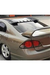 MKG Honda Civic Fd6 Cam Üstü Uzay Spoiler 2006 - 2011 Piona Black Spoyler Ithal