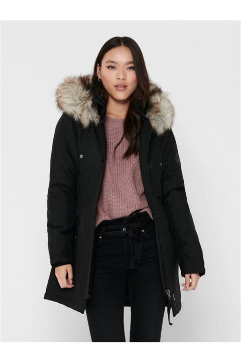 Only Kadın Siyah  Parka