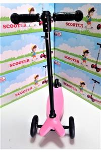 domini Pembe Çocuk Scooter 3 Tekerlekli