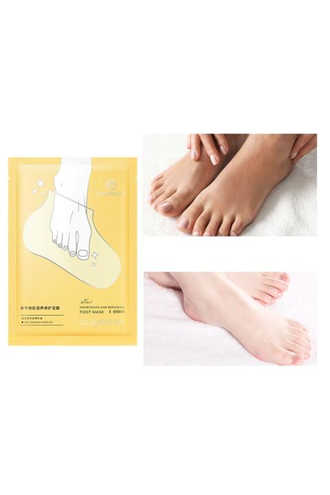 QUARXERY Ölü Deri Ve Çatlaklar Için Soyulabilen Çorap Tipi Ayak Peeling Maskesi