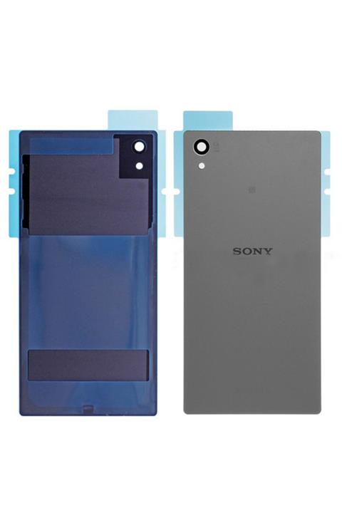 Sony Xperia Z5 Arka Pil Batarya Kapağı Lens Füme