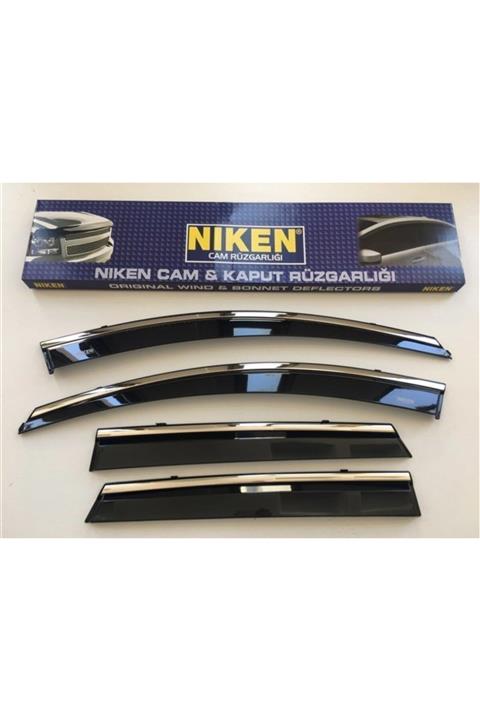 Niken Skoda Süperb Kromlu Cam Rüzgarlığı Krom Rüzgarlık Araç Uymulu 2015-2019