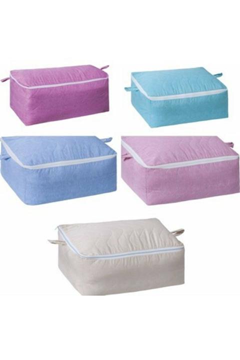 alorez 5 Adet Mega Yorgan Hurcu 100cmx50cmx50cm Karışık Renk Saklama Çantası Hurç