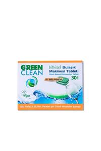 Green Clean Bitkisel Bulaşık Makinesi Tableti 30 Adet / 480 Gr