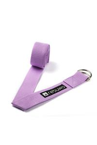 Rebuwo Yoga Kemeri Yoga Kayışı Açık Mor