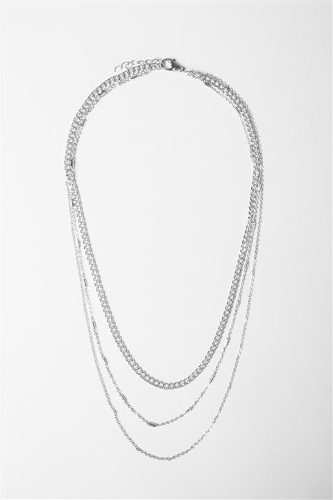 Modex Çoklu Zincir Kolye