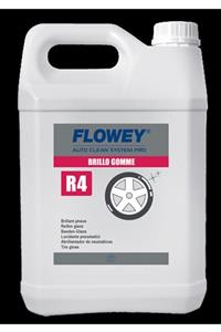 Flowey R4 Lastik Parlatıcı, Koruyucu Brillo Gomme 1l