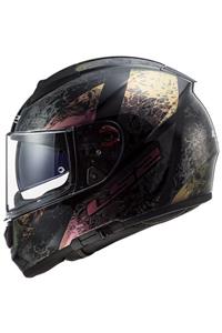 LS2 Vector Swipe Fiberglass Composite Kapalı Kask (rainbow)