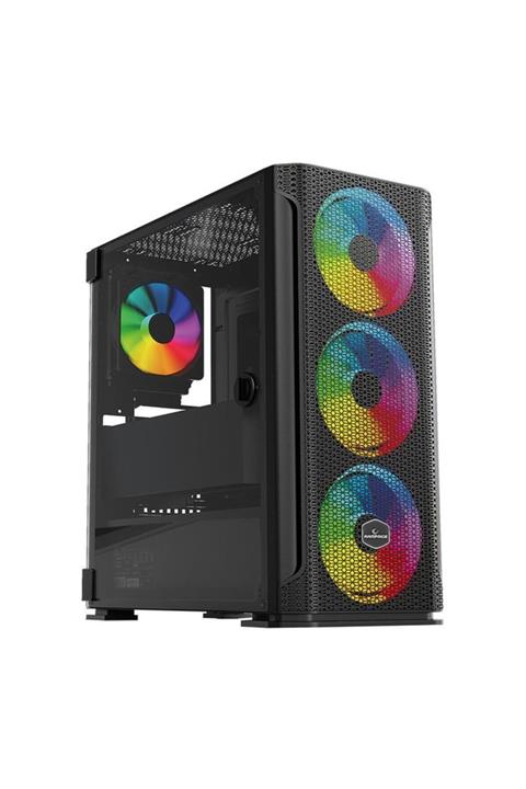Rampage Trapper 3x140mm Argb Fanlı 650w 80plus Bronze Midt Atx Kasa Outlet