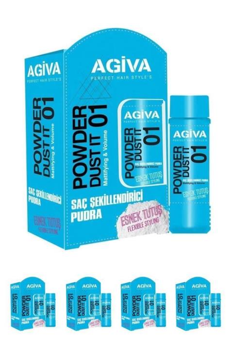 Agiva Saç Şekillendirici Pudra 01 Esnek Tutuş X5