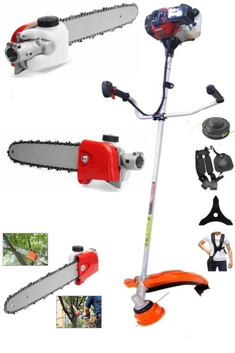 CHEETAH Tırpan Yüksek Dal Budama Motorlu Yan Tırpan Ot Çim Çayır Biçme Kesme Full Set Çalı Çim Çay Kesme