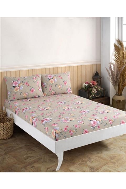 Weekend Home Battal Boy Lastikli Çarşaf Takımı Romantik