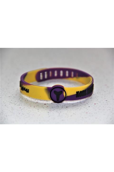 PurpleJam Kobe Bryant Çok Renkli Mamba Edition Ayarlanabilir Basketbol Bileklik
