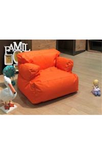 Pufumo Armutland Mini Relax Armut Puf Koltuk Turuncu ( 1-8 Yaş)