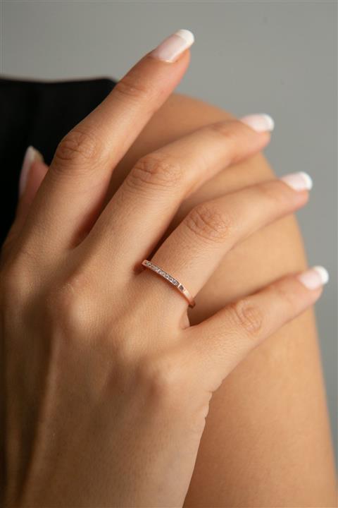 Elika Silver Kadın Trend 925 Ayar Gümüş Yüzük