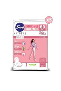 Sleepy Natural Slim Ekstra Ince Normal (180 Ped) 3'lü Mega Paket