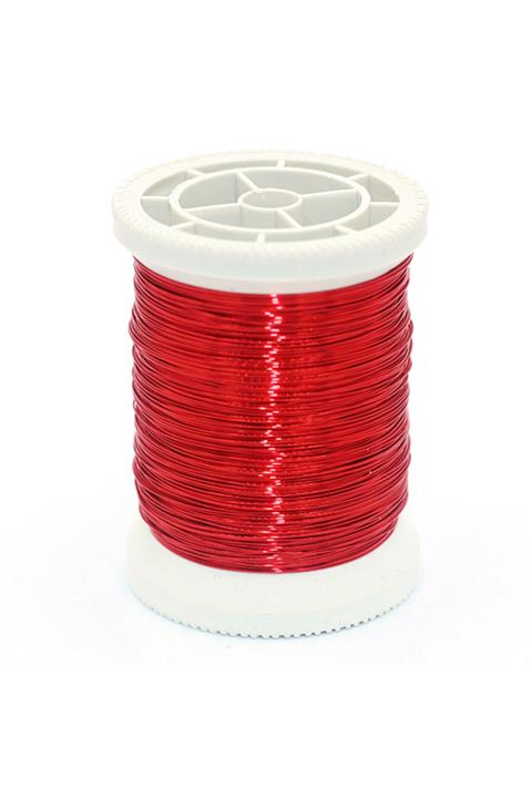 TUĞRA TABLO Kırmızı Filografi Bakır Tel 50 mt