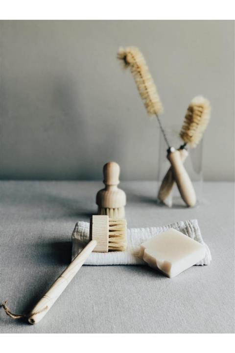 evdeneyoksa Ahşap Bulaşık Fırçası