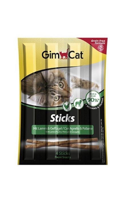 Gimcat Kuzu Etli Tavuklu Tahılsız Ödül Çubukları 20 gr