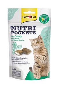 Gimcat Nutripockets Kedi Ödülü Kedi Otu Multivitamin 60 gr