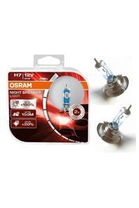 Osram Gece Görüşünde Sıkıntı Yaşayanlar H7 Night Breaker Laser %150 Daha Fazla Işık (2'Lİ KUTU)