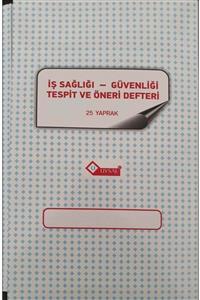 Uysal Iş Sağlığı-güvenliği Tespit Ve Öneri Defteri