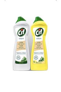 Cif Krem Amonyaklı 705 Ml + Krem Limon 750 Ml