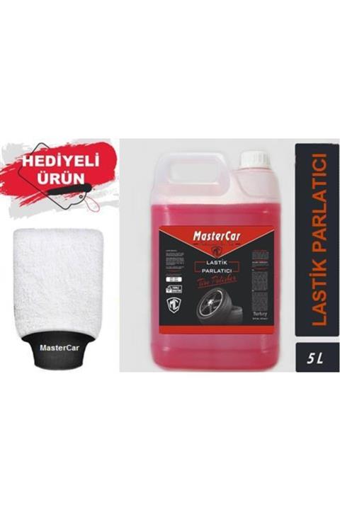 MasterCar Lastik Parlatıcı Ve Onarıcı 5 lt +Oto Yıkama Eldiveni