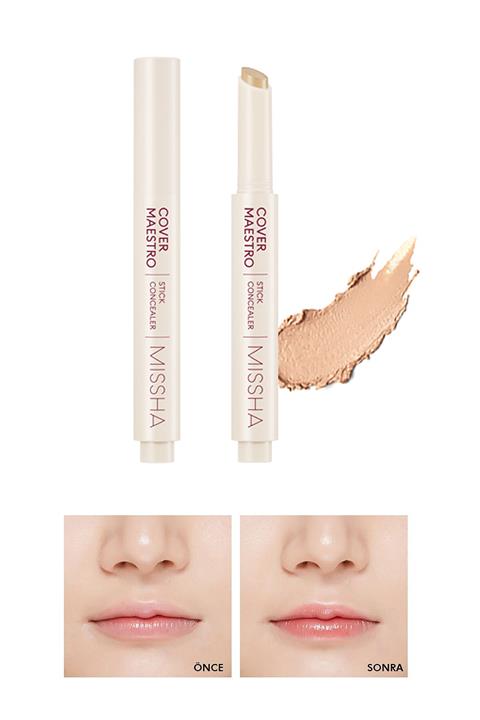 Missha Pürüzsüz Görünüm Sağlayan Stik Kapatıcı Cover Maestro Stick Concealer (No.23/Fortissimo)