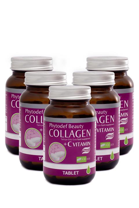 Phytodef Beauty Collagen Vitamin C - 30 Tablet X 5 Adet