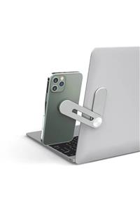 MyBlack Laptop Monitör Ekran Yanı Telefon Tutucu Demir Stand Mıknatıslı