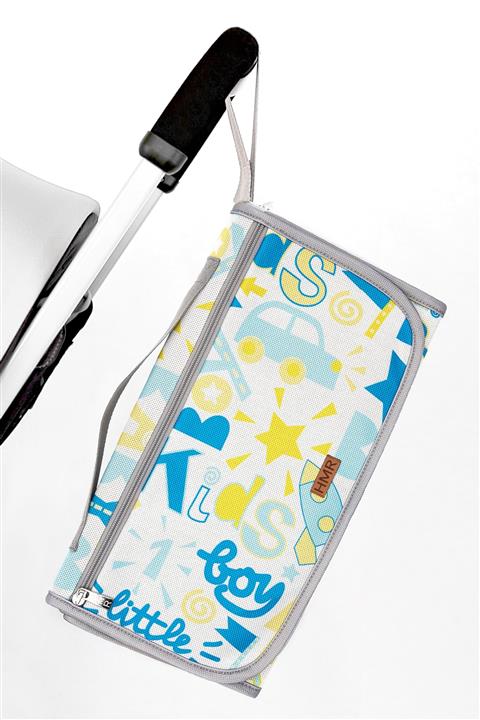 HAMUR Bebek Alt Açma Minderi Bakım Çantası Baby Boy