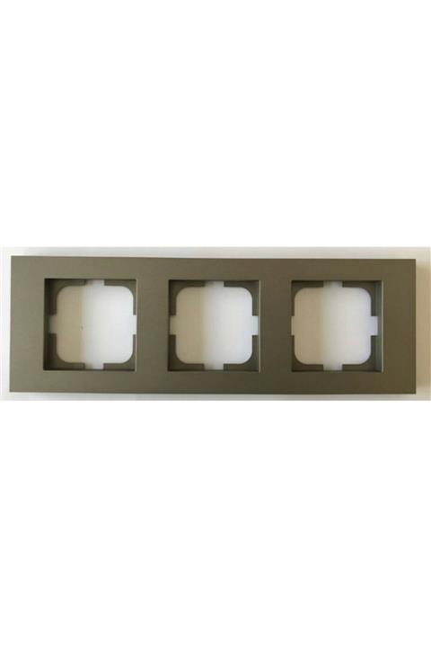 OVİVO Grano Antrasit Üçlü Çerçeve