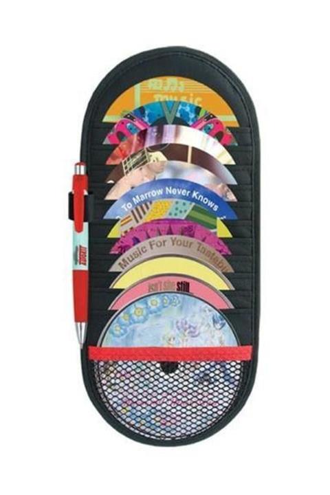 Autokit Universal Cd Muhafaza Organizeri  Oto Ev Ofis 12 Cd'lik