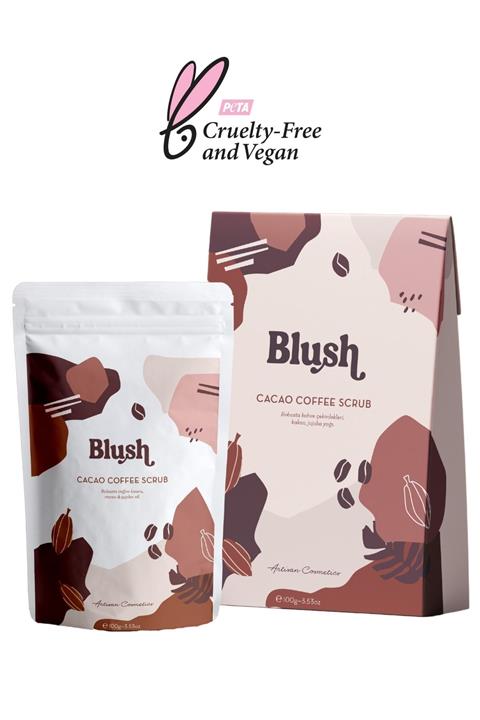 Blush Cacao Coffee Scrub Kahve Vücut Peeling