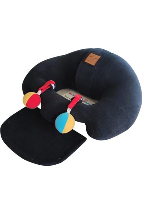 BEBEYATMAZ Unisex Lacivert Çıngıraklı Bebe Yatmaz