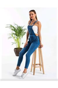 Cityway Skınny Kalıp Dar Paça Full Likralı Denim Kumaş Jean Salopet