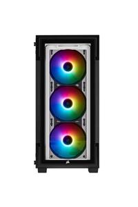 Corsair Corsaır Powersız Icue 220t Cc-9011191-ww 3x Rgb Fanlı Gamıng Mıd Tower Kasa