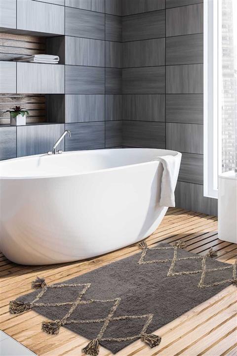 İrya Agnes Banyo Paspası Gri 70x110