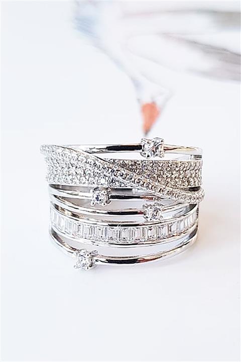 MorMajor Silver Italyan Özel Tasarım Gümüş Yüzük