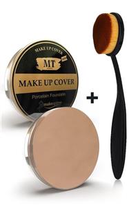 Makeuptime Make Up Cover Kapatıcı 210 + Kaşık Fırça Orta